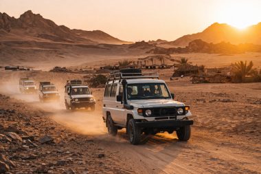 Safariul în Egiptul deșertic și excursiile în jeep, explicate pe îndelete