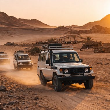 Safariul în Egiptul deșertic și excursiile în jeep, explicate pe îndelete